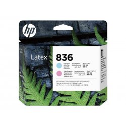 HP 836 - Magenta claro, azul cyan claro - original - Latex - cabeçote de impressora - para Latex 700, 700 W, 800, 800 W 4UV97A