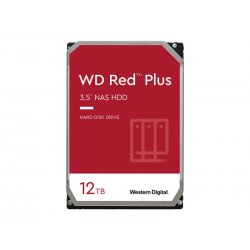 WD Red Plus WD120EFBX - Disco rígido - 12 TB - interna - 3.5" - SATA 6Gb/s - 7200 rpm - buffer: 256 MB WD120EFBX