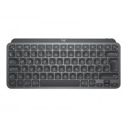 Logitech MX Keys Mini - Teclado - retroiluminação - Bluetooth - QWERTY - Padrão internacional americano - grafite 920-010498