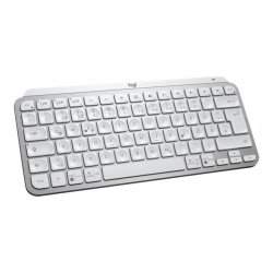 Logitech MX Keys Mini - Teclado - retroiluminação - Bluetooth - QWERTY - Espanhol - cinza pálido 920-010491