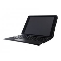 OtterBox Unlimited Keyboard Folio ITALIAN Apple iPad 8th/7th gen (no screen protection) Black Crystal - clear/black - ProPack 7