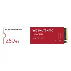 WD Red SN700 WDS250G1R0C - SSD - 250 GB - interna - M.2 2280 - PCIe 3.0 x4 (NVMe) WDS250G1R0C