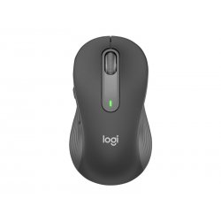 Logitech Signature M650 L - Rato - tamanho grande - óptico - 5 botões - sem fios - Bluetooth, 2.4 GHz - recetor USB Logitech Lo