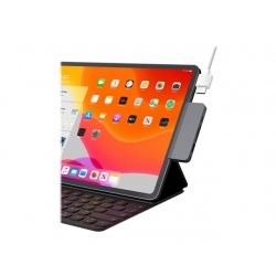 HyperDrive 6-in-1 Hub - Estação de engate - USB-C - HDMI - para Apple 10.9-inch iPad Air, 11-inch iPad Pro, 12.9-inch iPad Pro,