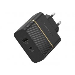 OtterBox Premium - Adaptador de alimentação - propack - 30 Watt - 3 A - Apple Fast Charge, Fast Charge, PD 3.0 - 2 conectores d