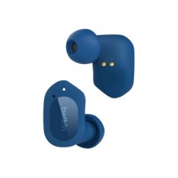 Belkin SoundForm Play - Auscultadores sem fios com microfonoe - intra-auricular - bluetooth - cancelamento de ruído activo - az