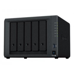 Synology Disk Station DS1522+ - Servidor NAS - 5 baias - SATA 6Gb/s - RAID (expansão de disco rígido) RAID 0, 1, 5, 6, 10, JBOD