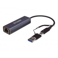 D-Link DUB-2315 - Adaptador de rede - USB-C / Thunderbolt 3 - 2.5GBase-T x 1 DUB-2315