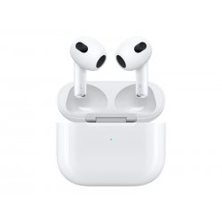 Apple AirPods with Lightning Charging Case - 3ª geração - auscultadores sem fios com microfonoe - botão de orelha - bluetooth -