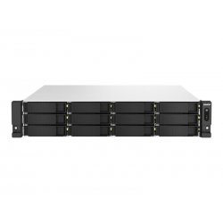 QNAP TS-H1887XU-RP - Servidor NAS - 18 baias - montável em bastidor - SATA 6Gb/s - RAID (expansão de disco rígido) RAID 0, 1, 5