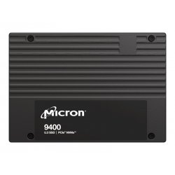 Micron 9400 PRO - SSD - Enterprise - 7680 GB - interna - 2.5" - U.3 PCIe 4.0 x4 (NVMe) MTFDKCC7T6TGH-1BC1ZABYYR