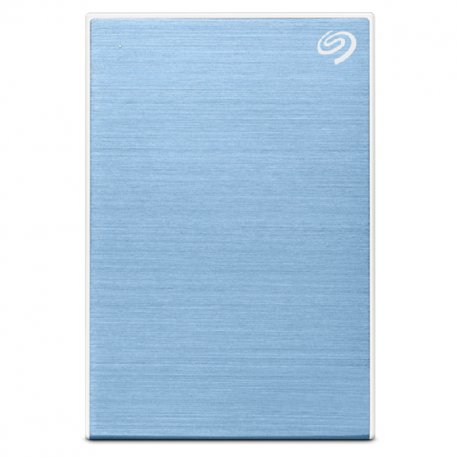 Seagate One Touch STKZ4000402 - Disco rígido - 4 TB - externa (portátil) - USB 3.0 - azul celeste - com Seagate Rescue Data Rec