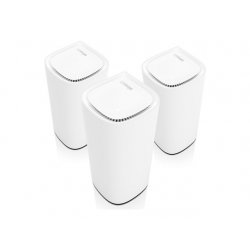 Linksys VELOP Pro 6E - Sistema Wi-Fi - (router) - até 3000 pés quadrados - rede 1GbE - Wi-Fi 6 - Multi-Banda MX6201-KE