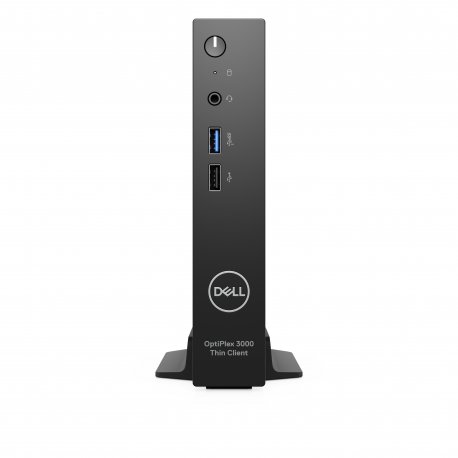 Dell OptiPlex 3000 Thin Client - Thin client - DTS - 1 x Celeron N5105 / até 2.9 GHz - RAM 8 GB - flash - eMMC 64 GB - UHD Grap