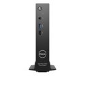 Dell OptiPlex 3000 Thin Client - Thin client - DTS - 1 x Celeron N5105 / até 2.9 GHz - RAM 8 GB - flash - eMMC 64 GB - UHD Grap