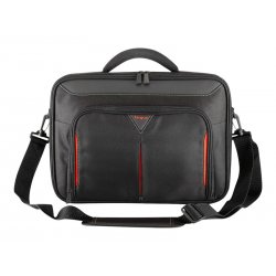 Targus Classic Clamshell - Estojo para notebook - 14" - preto, vermelho CN414EU