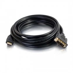 C2G 2m (6ft) HDMI to DVI Cable - HDMI to DVI-D Adapter Cable - 1080p - M/M - Cabo adaptador - DVI-D macho para HDMI macho - 2 m