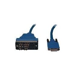 Cisco - Cabo V.35 (DTE) - Smart Serial (M) para M/34 (V.35) (M) - 3 m - azul - para Cisco 1700, 1720, 805, AS5300 CAB-SS-V35MT