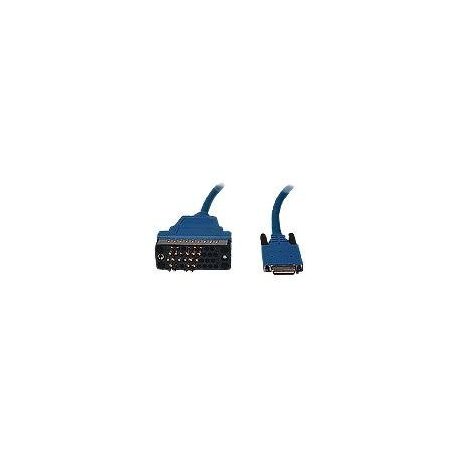 Cisco - Cabo V.35 (DTE) - Smart Serial (M) para M/34 (V.35) (M) - 3 m - azul - para Cisco 1700, 1720, 805, AS5300 CAB-SS-V35MT