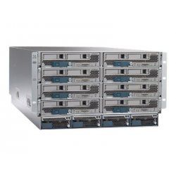 Cisco UCS 5108 Blade Server Chassis - Montável em bastidor - 6U - até 8 lâminas - sem fonte de alimentação UCSB-5108-AC2-CH