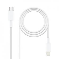 Cabo USB-C Macho para Lightning Macho 1m NAN10.10.0601