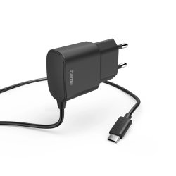 Carregador USB-C 12W Cabo 1m Preto HAM201618