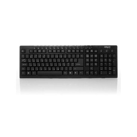 Teclado Multimedia Basic Preto USB-A LTLFKEY024