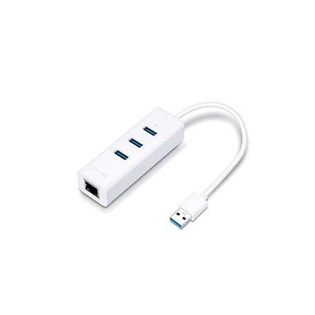 Adaptador USB-A 3.0 para Ethernet Gigabit + 3 Portas USB-A TPLUE330