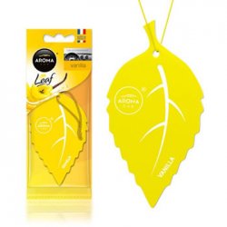 Ambientador Carro Aroma Car Leaf Vanilla 6861169