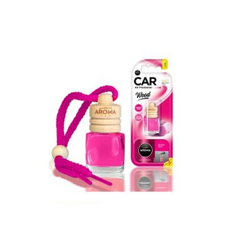 Ambientador Carro Aroma Car Wood Bubble Gum 6ml 6861176