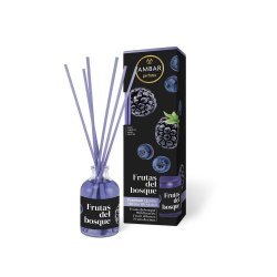 Ambientador Sticks Ambar Mikado Frutos do Bosque 50ml 6861157