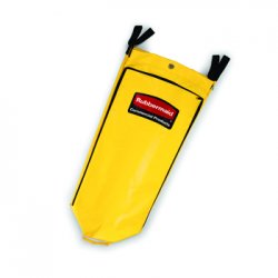 Saco em Vinil para carro de Limpeza 113L Amarelo RUBFG9T8000YEL