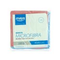 Pano Microfibra Terry 40x40cm Vermelho Pack 5un 68510149