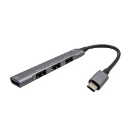 Hub i-tec USB-C 1x USB 3.0 + 3x USB 2.0 - Metal C31HUBMETALMINI4