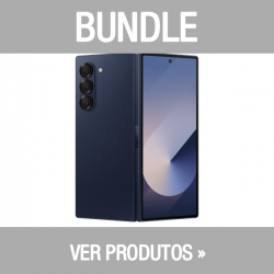 Kit Galaxy Z Fold 6 512Gb Azul Escuro + Carregador Wireless + Capa KIT_FOLD6_2