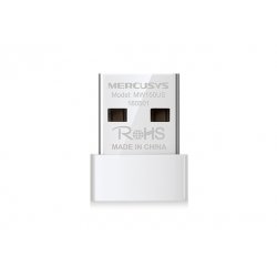 Adaptador MERCUSYS 150Mbps Wireless N Nano USB, Nano Size, 1T1R, 2.4GHz, 802.11b/g/n, USB 2.0 MW150US