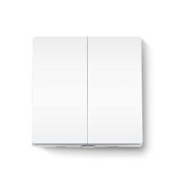 TP-Link Smart Light Switch 2-Gang 1-Way, 868 MHz, 250 V~, 50/60 Hz, 2-Gang TapoS220