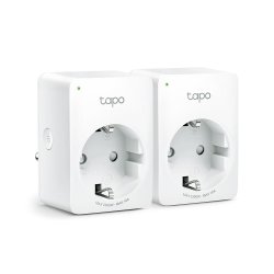 Tomada TP-LINK WiFi Smart Smart Home Live Remoto Tapo app - Tapo P100(2-pack) TapoP100(2-pack)