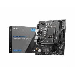 MB MSI PRO H610M-E DDR4 SKT 1700 2xDDR4 VGA/HDMI mATX 911-7D48-038