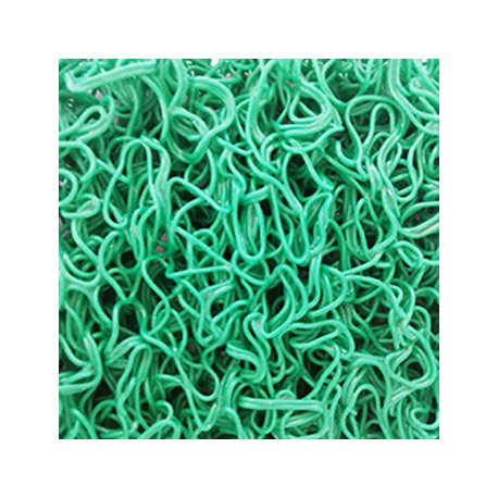 Tapete Malha PVC s/Fundo 14mm Verde Metro Linear 6491033