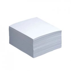 Bloco Papel Recarga 95x90x40mm Memo Cubos Branco (10467) 1081501