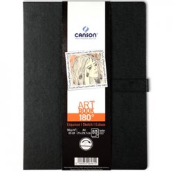 Caderno Canson Artbook 180º A4 96g 80Fls 1080006461