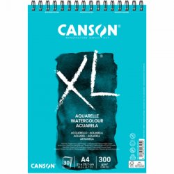 Bloco Espiralado Canson XL Aquarelle A4 300g 30 Fls 108039170