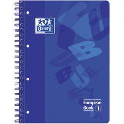 Caderno Espiral A4 Pautado Oxford Lagoon Sortido 1un 108100430261