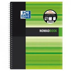 Caderno Espiral A4 Quadriculado Oxford Nomadbook 1un 108106005