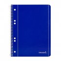 Caderno Espiral A5 Quadriculado 70g Azul 80Fls 1081014