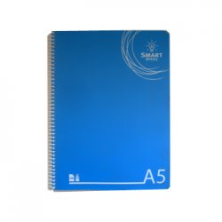 Caderno Espiral A5 Quadriculado PP Smart Office 100Fls 1un 1082022