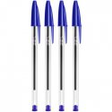 Esferográfica Azul 1mm Ball Point BIC Cristal 4un 1171035