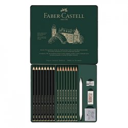 Pack Lápis Grafite Mate + Castell 9000 20 Peças 1602311