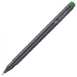 Marcador Fino Verde Oliveira 0,4mm Faber-Castell 1un 1303032